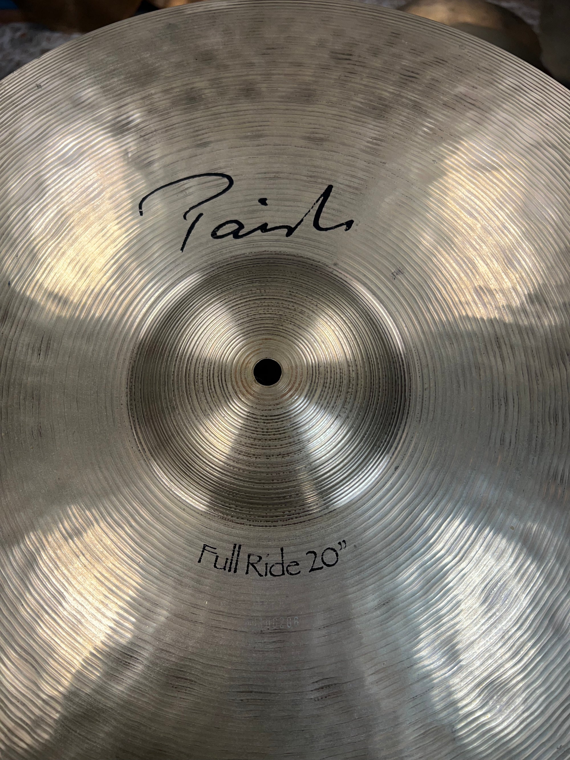 Paiste 20” Signature Full Ride Artist Owned