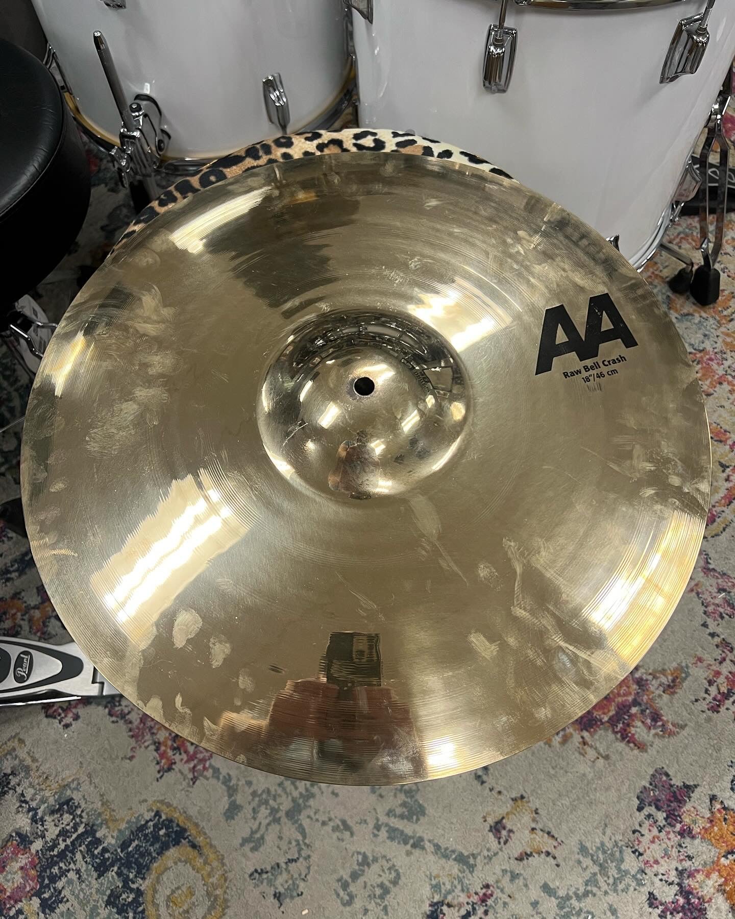 Sabian 18” AA Raw Bell Crash Cymbal