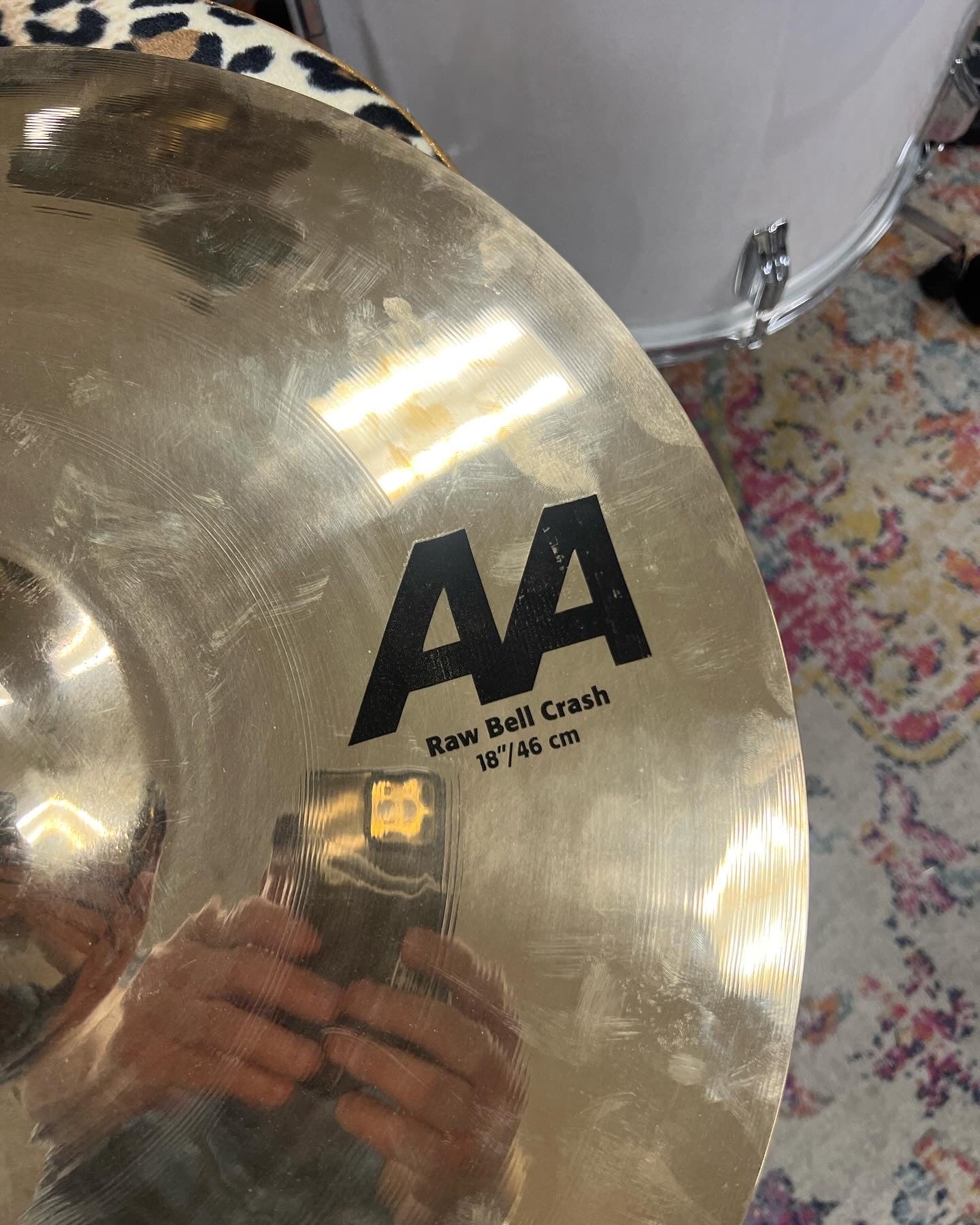 Sabian 18” AA Raw Bell Crash Cymbal