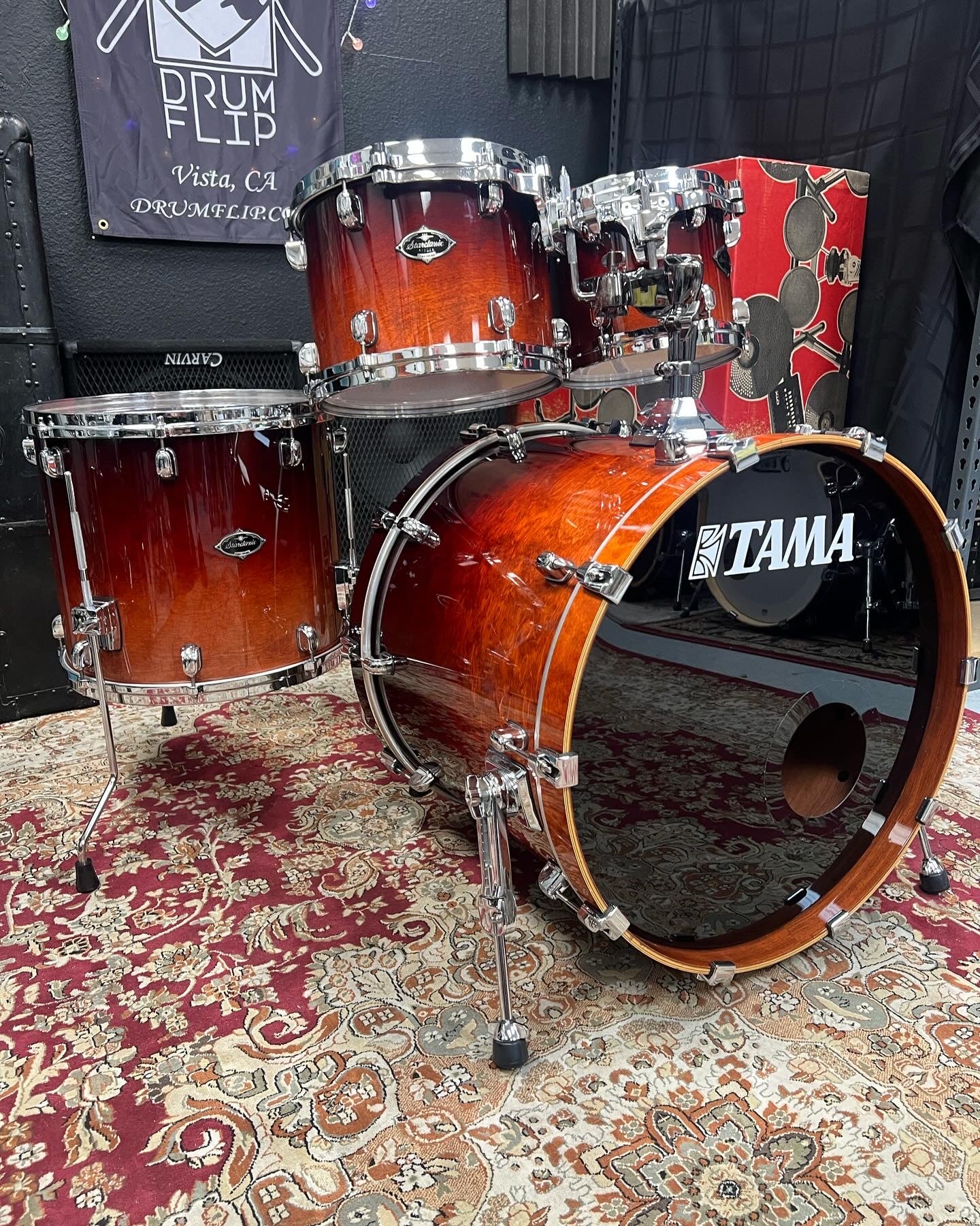 Tama Starclassic Bubinga Birch 4pc Drum Set