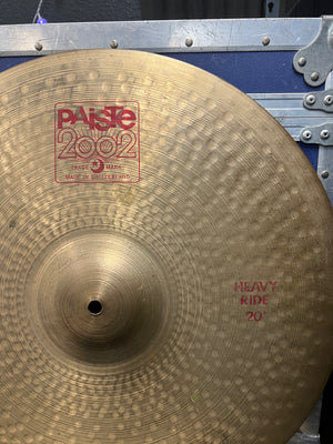 Paiste 20” Heavy Ride Cymbal