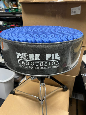 Pork Pie Charcoal Sparkle Blue Top Throne