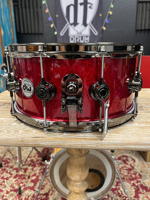 DW Collectors 14x6.5” Red Sparkle Snare Drum