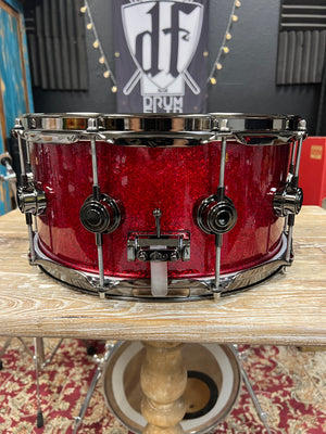 DW Collectors 14x6.5” Red Sparkle Snare Drum