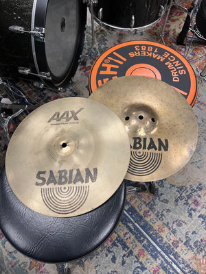 Sabian 13” AAX fusion hi hats