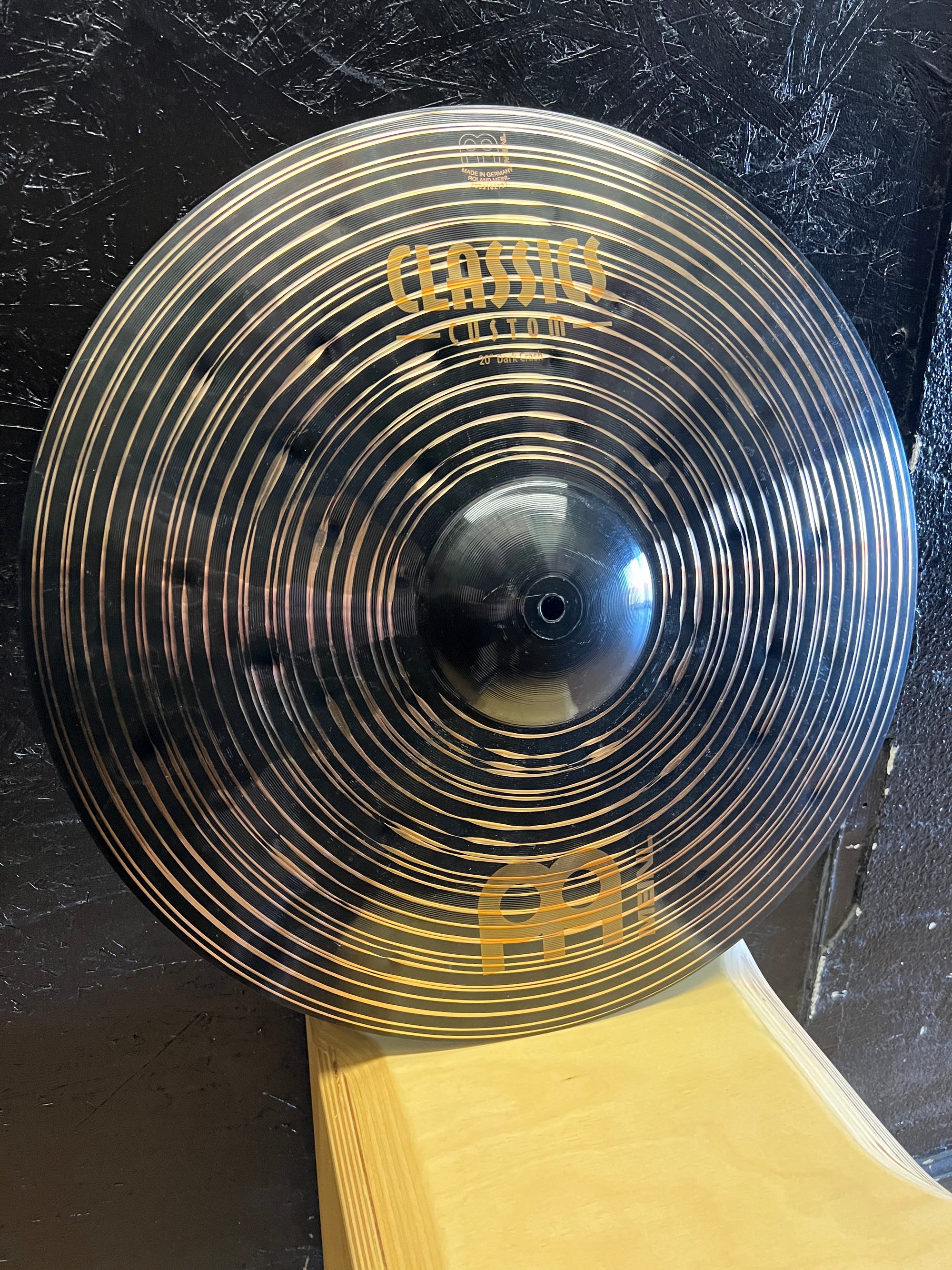 Meinl 20” Classics Custom Dark Crash Cymbal