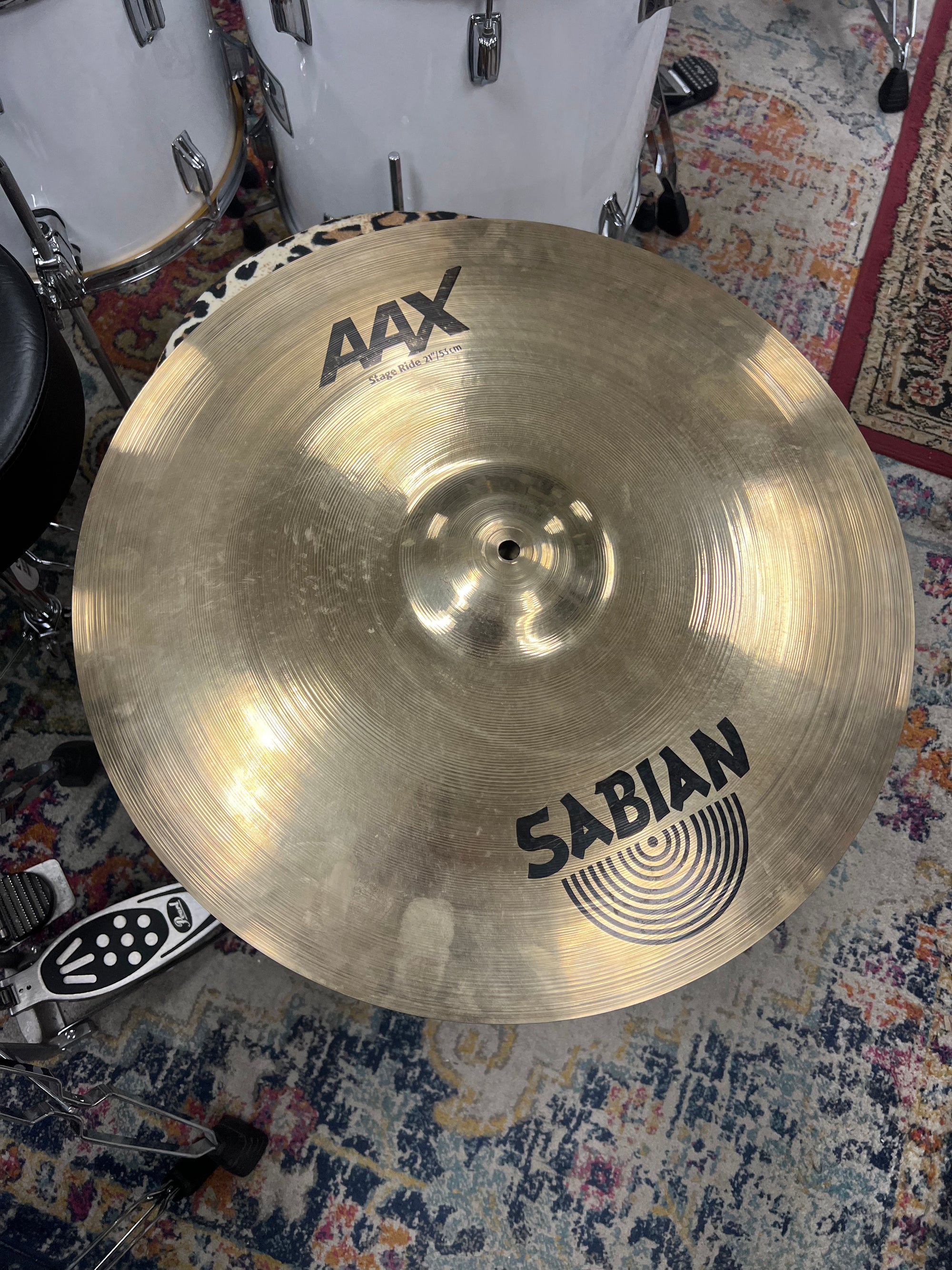 Sabian 21” AAX stage Ride Cymbal