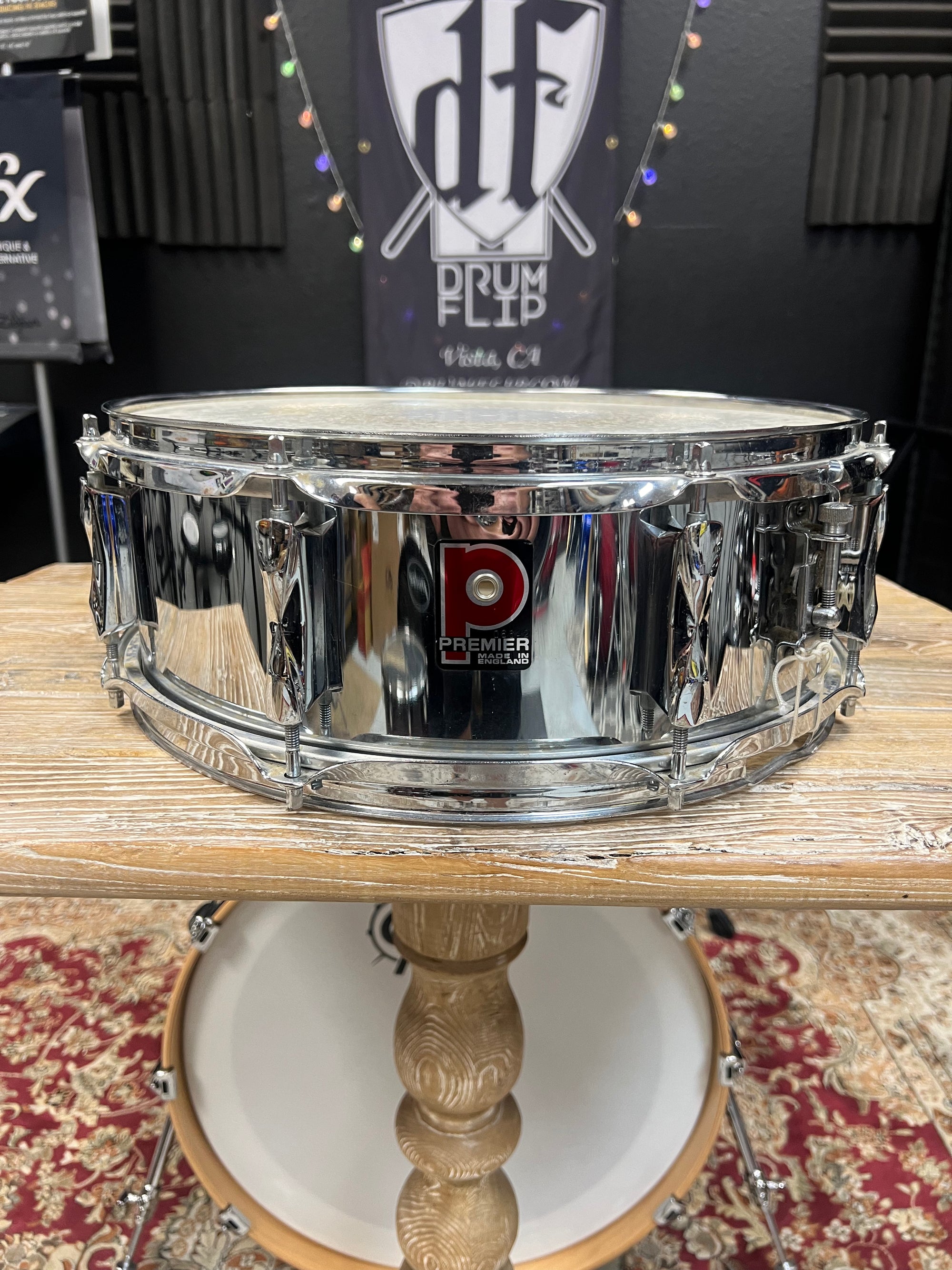 Premier 14x5” Steel Snare drum