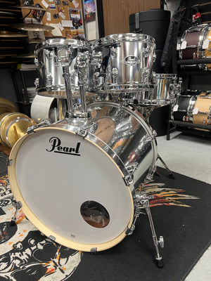 Pearl Export 5pc Chrome Drum Set