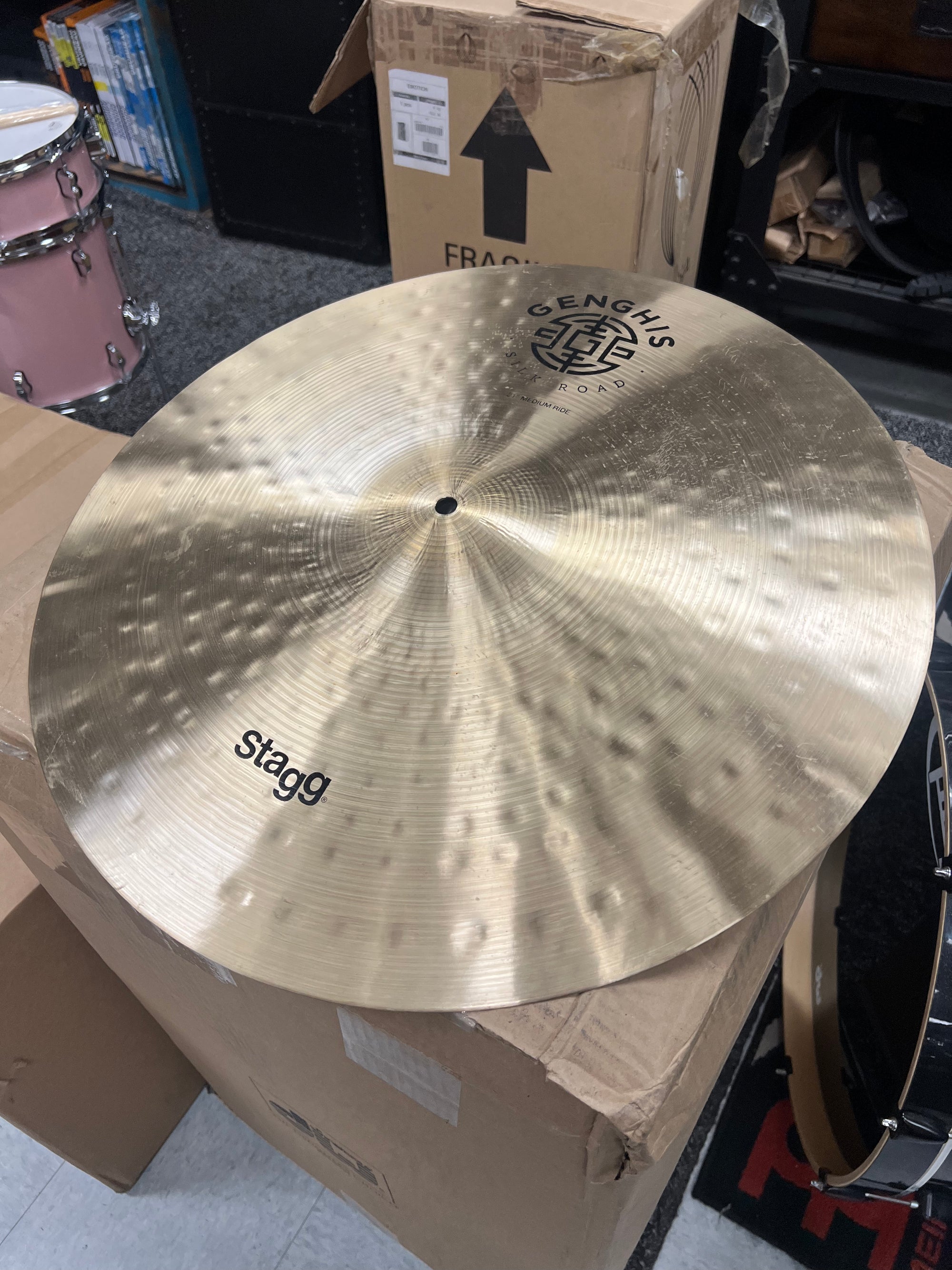 Stagg Genghis Medium Ride Cymbal 21”