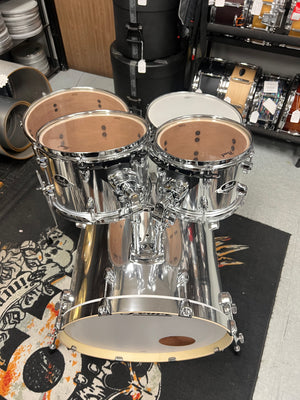 Pearl Export 5pc Chrome Drum Set