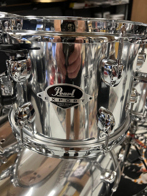 Pearl Export 5pc Chrome Drum Set