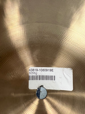 Zildjian 22” K Ride Cymbal