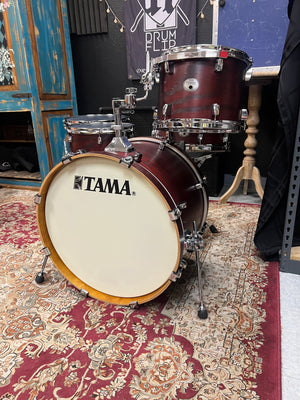 Tama Silverstar 5pc Satin mahogany Drum Set