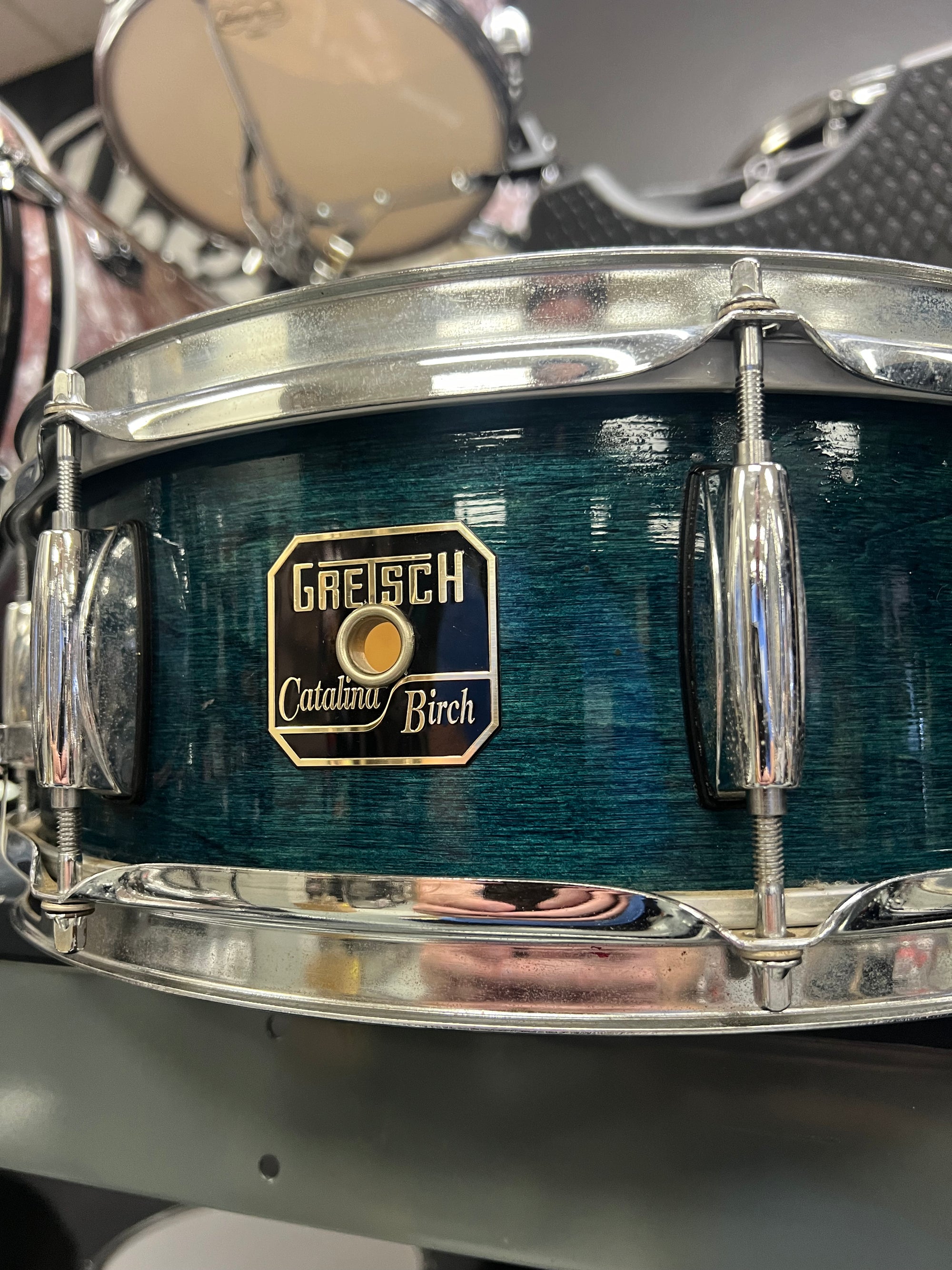 Gretsch Catalina Birch 14x5” Snare Drum Gloss Teal