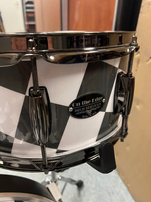 On The Edge Checkerboard 2pc Drum Set