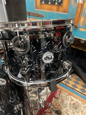 DW Collectors Black Velvet 3pc Drum Set