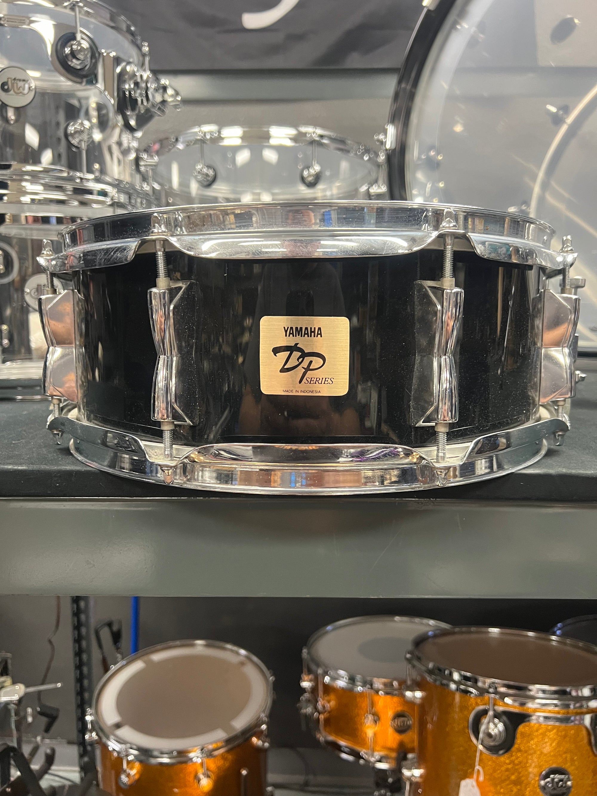 Yamaha Black 14x5.5” DP Snare Drum