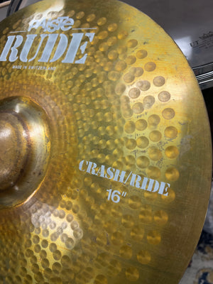 Paiste 16” Rude Crash/Ride Cymbal