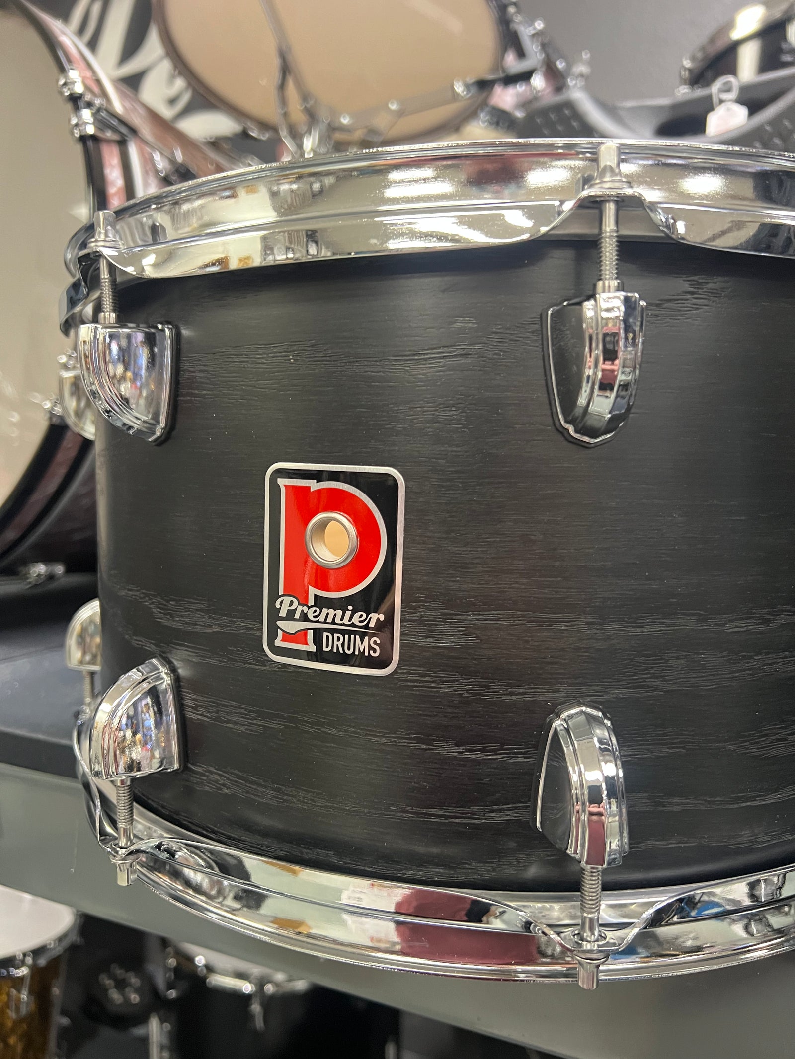 Premier Artist Birch Satin Black Ash 14x8” Snare Drum