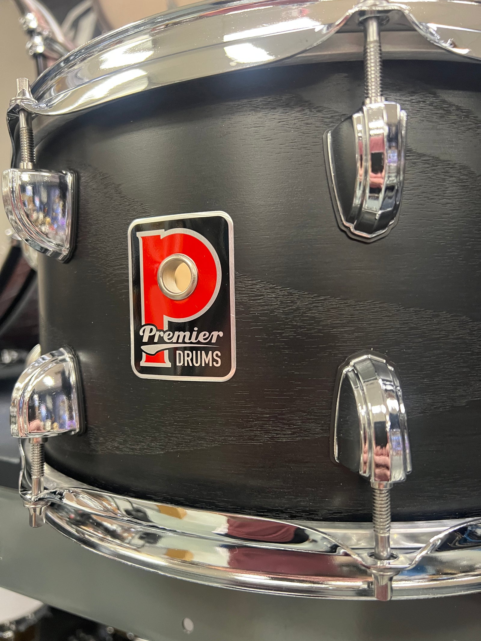 Premier Artist Birch Satin Black Ash 13x7” Snare Drum