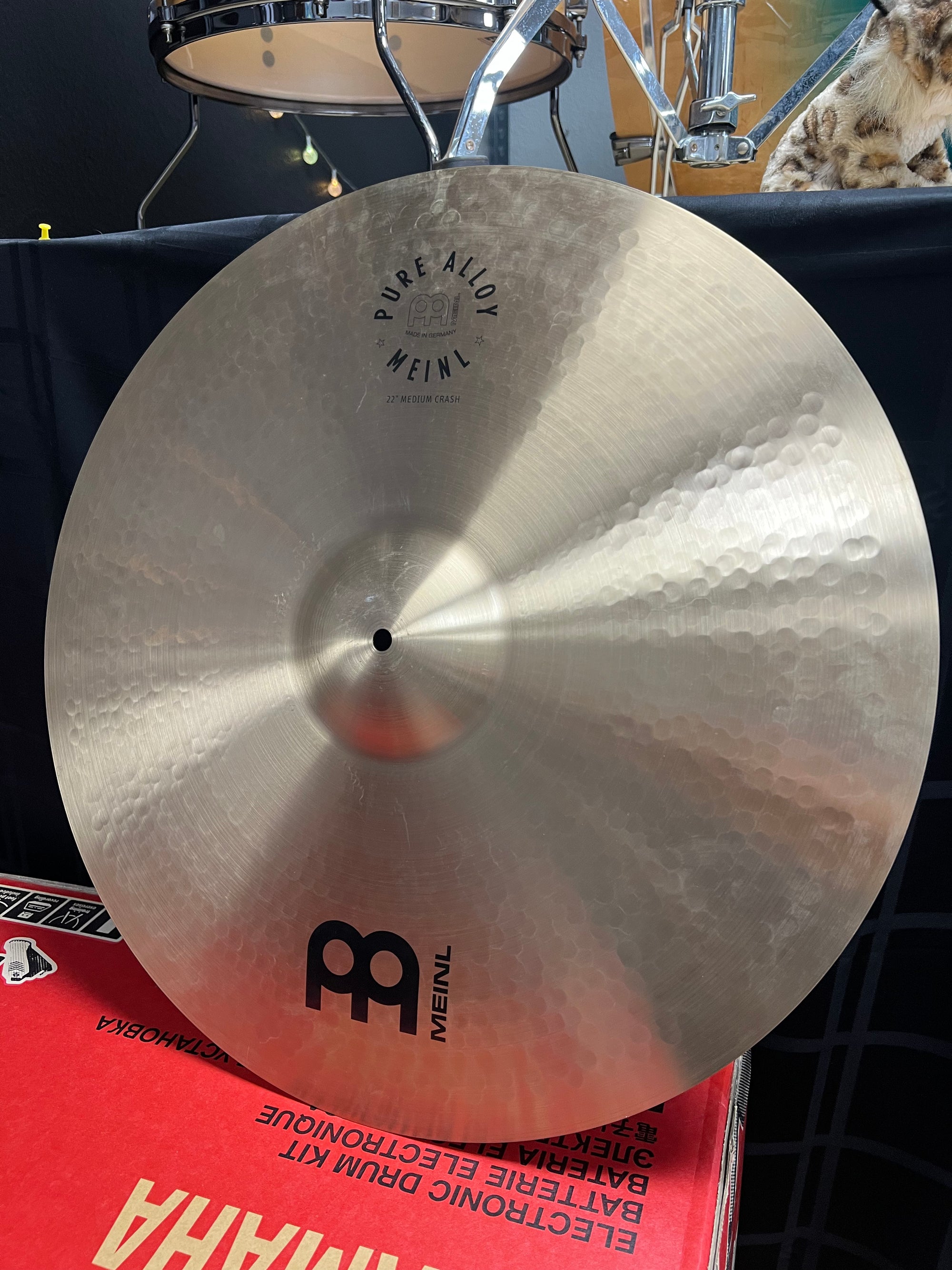 Meinl 22” Pure Alloy Medium Crash Cymbal