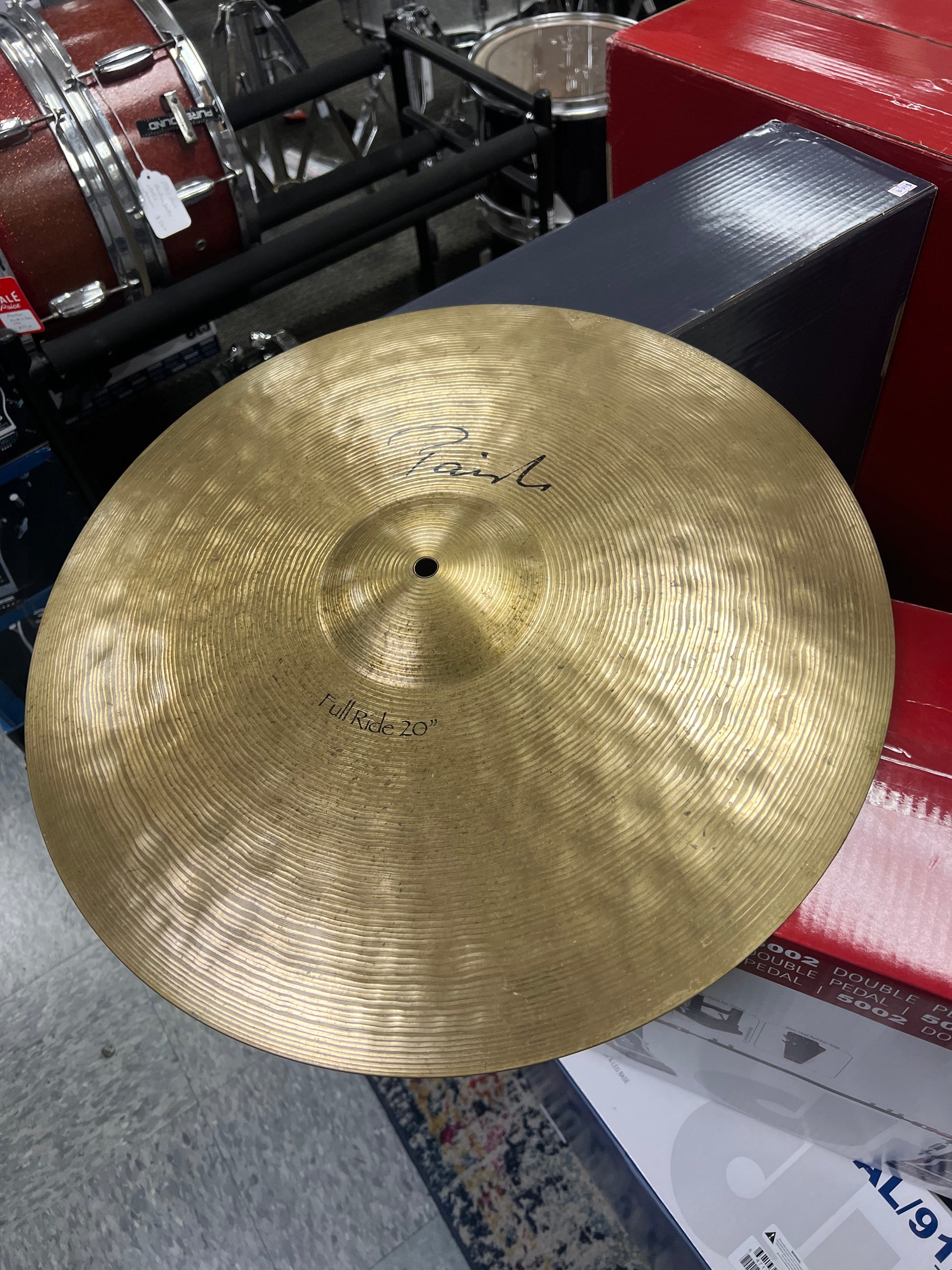 Paiste 20” Signature full ride Cymbal