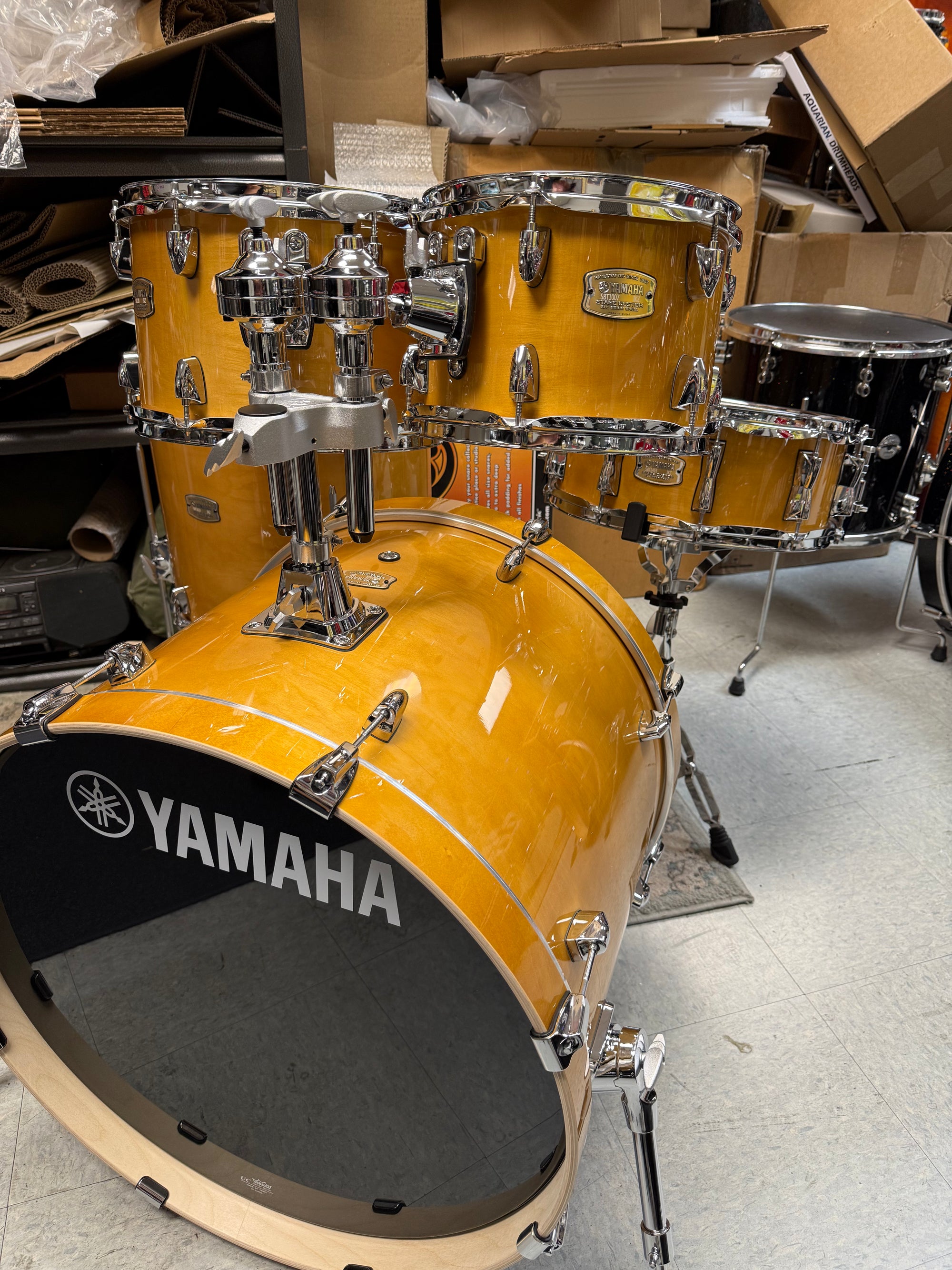 Yamaha Stage Custom 5pc Drum Set