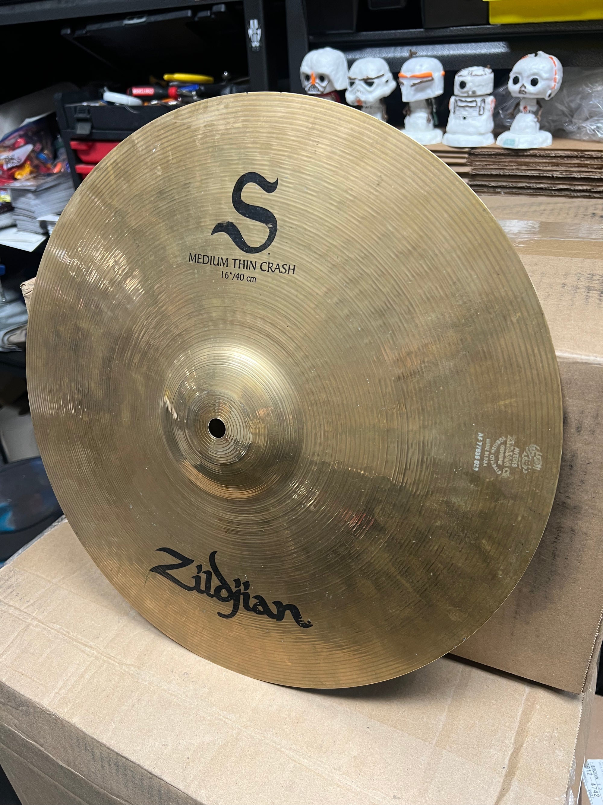 Zildjian 16” S medium thin Crash Cymbal