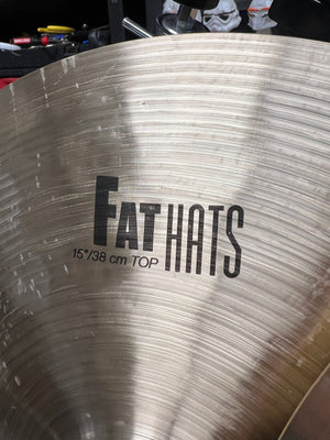 Zildjian 15” K Fat Hats hi hat cymbals