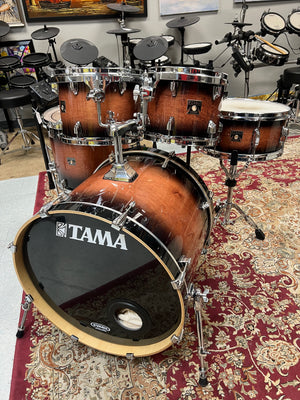 Tama Superstar Classic Mahogany Burst 5pc Drum Set