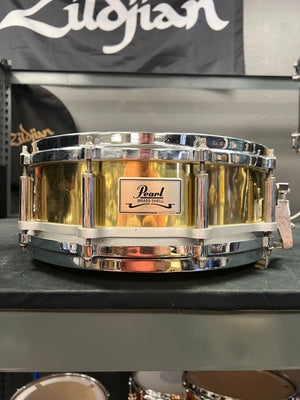 Pearl Brass 14x5” Free Floater snare drum