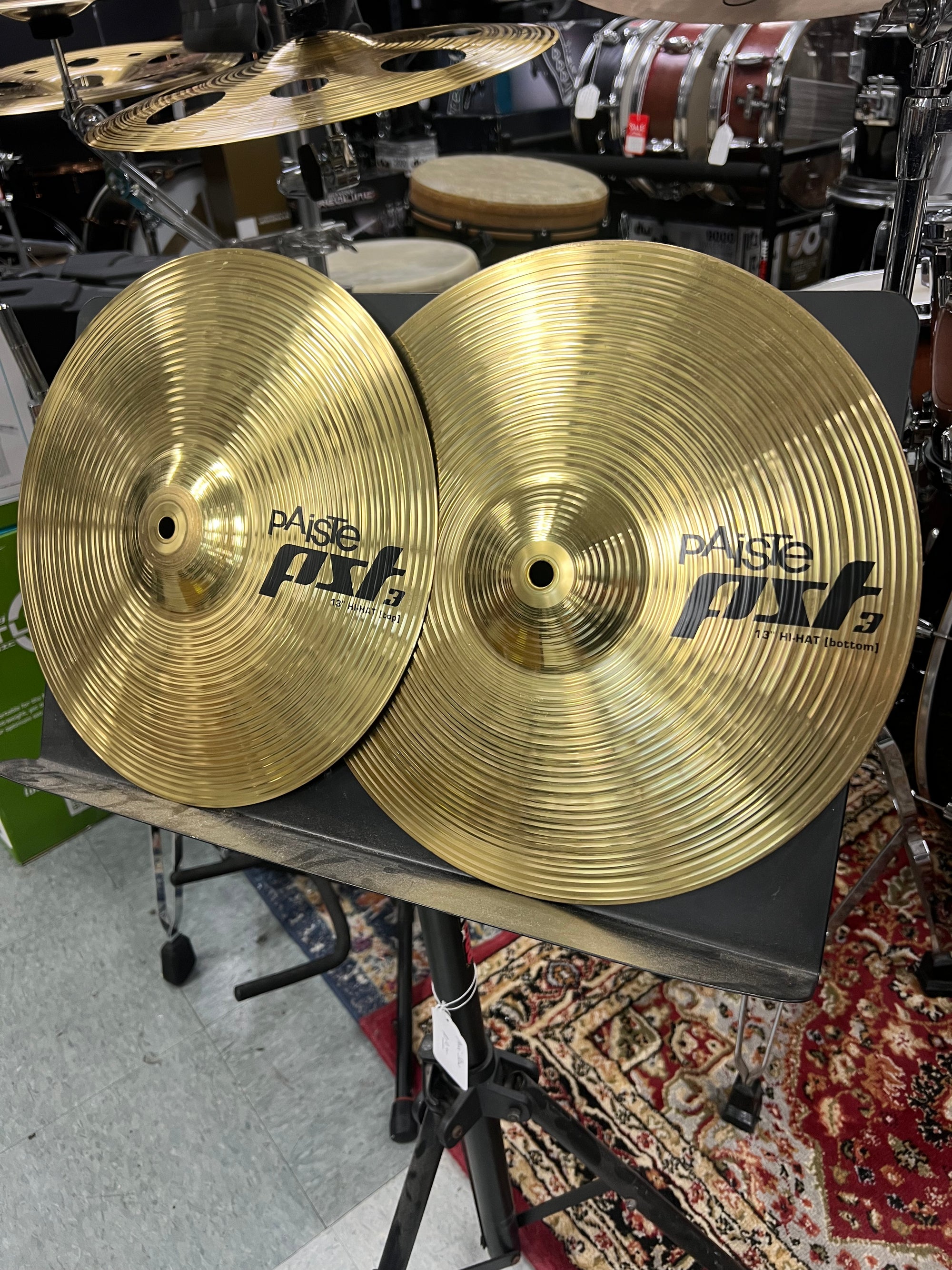 Paiste 13” PST3 hi hats