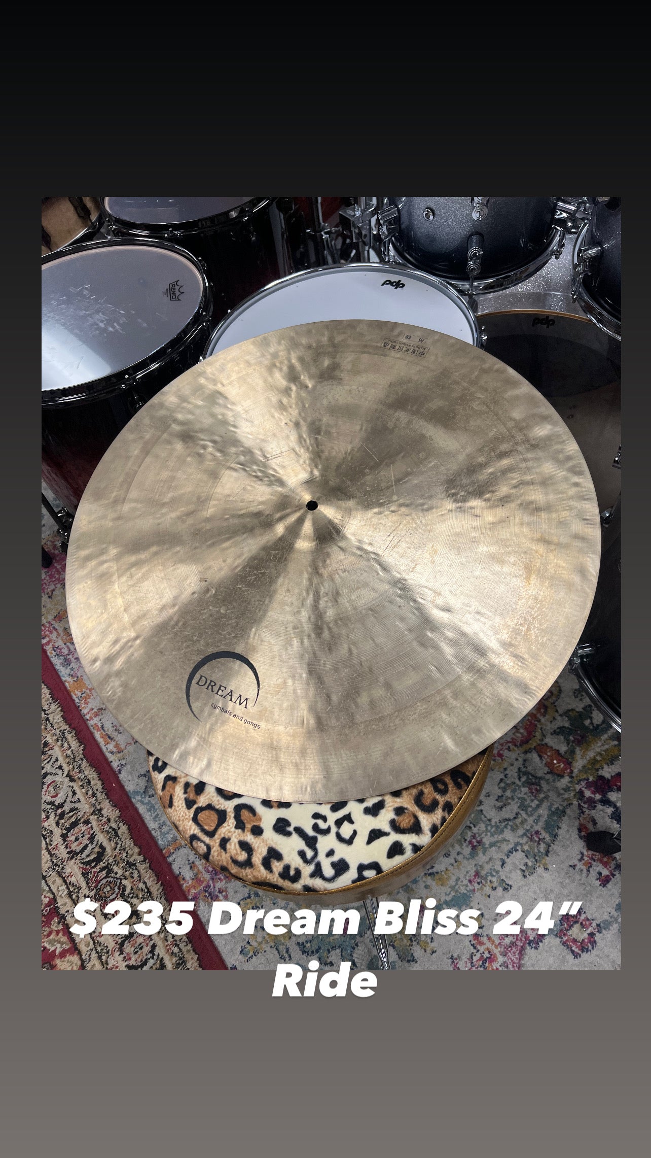 Dream 24” Bliss Ride Cymbal