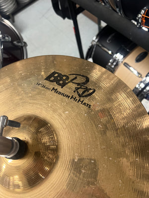 Sabian 14” B8 pro hi hat Cymbals