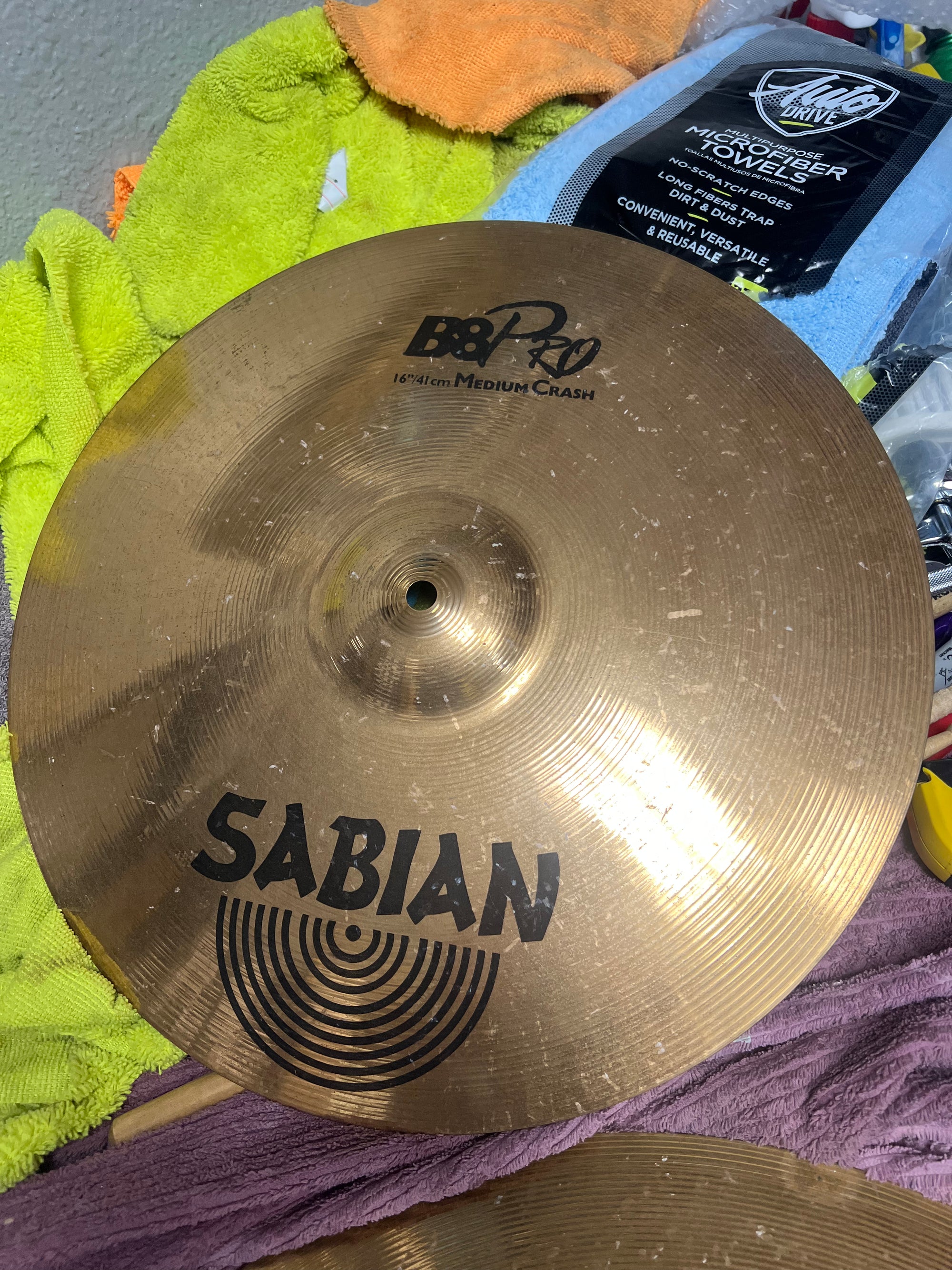 Sabian 16” B8 pro crash Cymbal