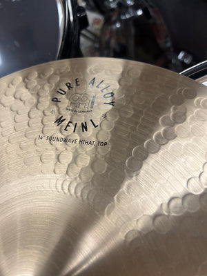 Meinl 14” Pure Alloy Soundwave Hi Hat Cymbals