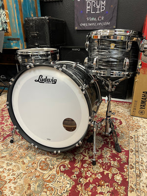 Ludwig Legacy Mahigany Vintage Black Pearl Pro Beat 24,16,13