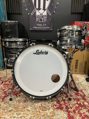 Ludwig Legacy Mahigany Vintage Black Pearl Pro Beat 24,16,13