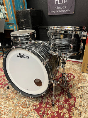 Ludwig Legacy Mahigany Vintage Black Pearl Pro Beat 24,16,13