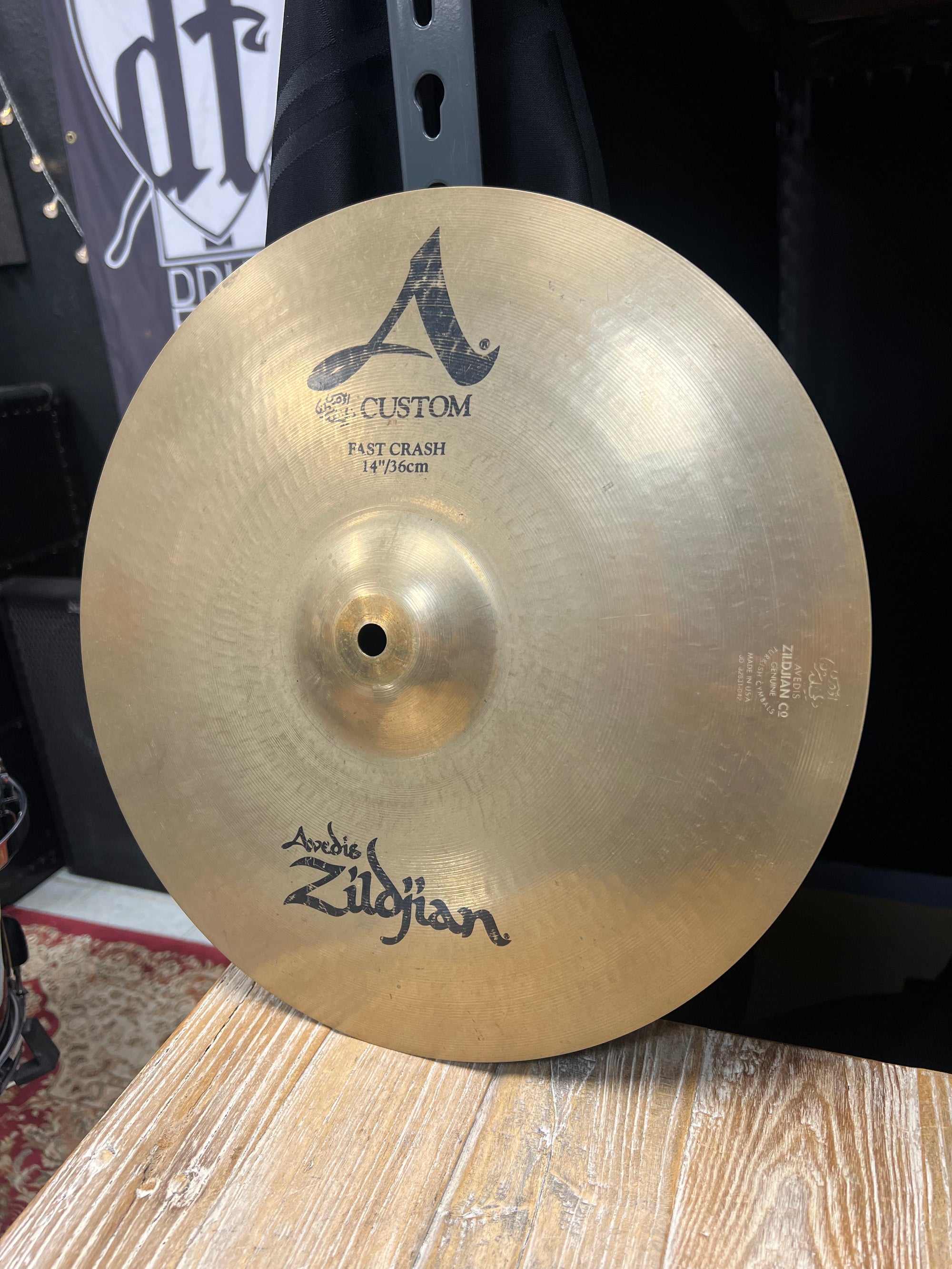 Zildjian 14” A Custom Fast Crash Cymbal