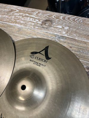 Zildjian 13” A Custom hi hat Cymbals