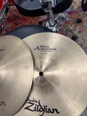 Zildjian 12” A Special Recording hi hat Cymbals