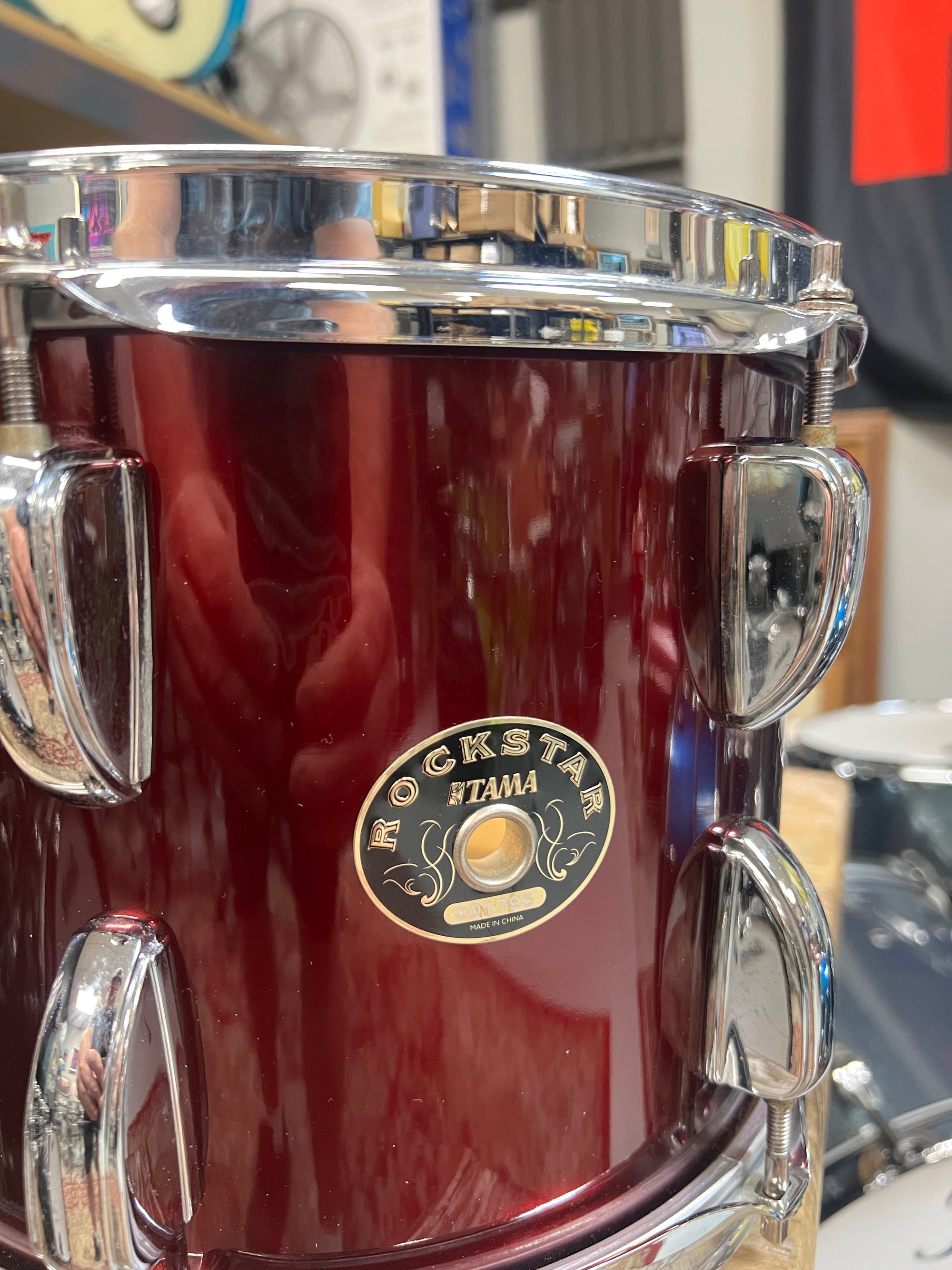 Tama Rockstar 10x8” Crimson Red Drum