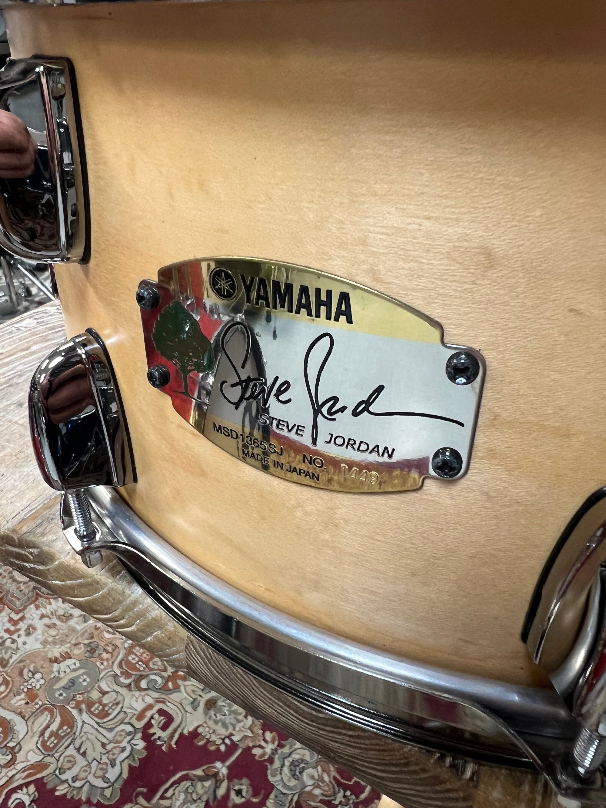 Yamaha 13x6.5” Steve Jordan Snare Drum