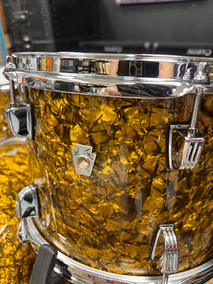 Ludwig NueSonic 3pc Drum Set Butterscotch Pearl