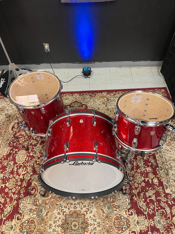 Ludwig Classic Acero Rosso Sparkle ProLudwig Classic Acero Rosso Sparkle Pro  