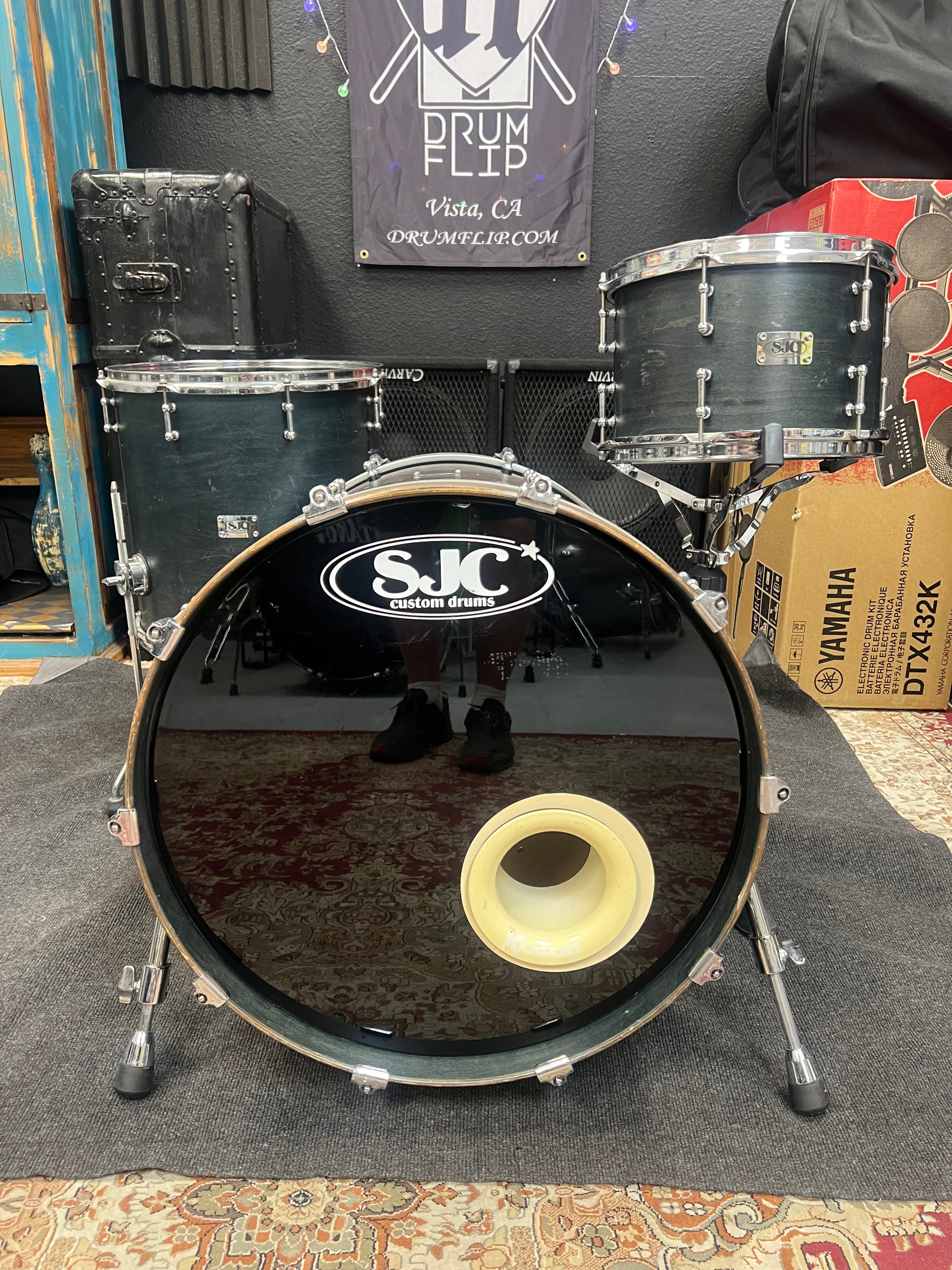 SJC Custom Drums 3pc Drum Set