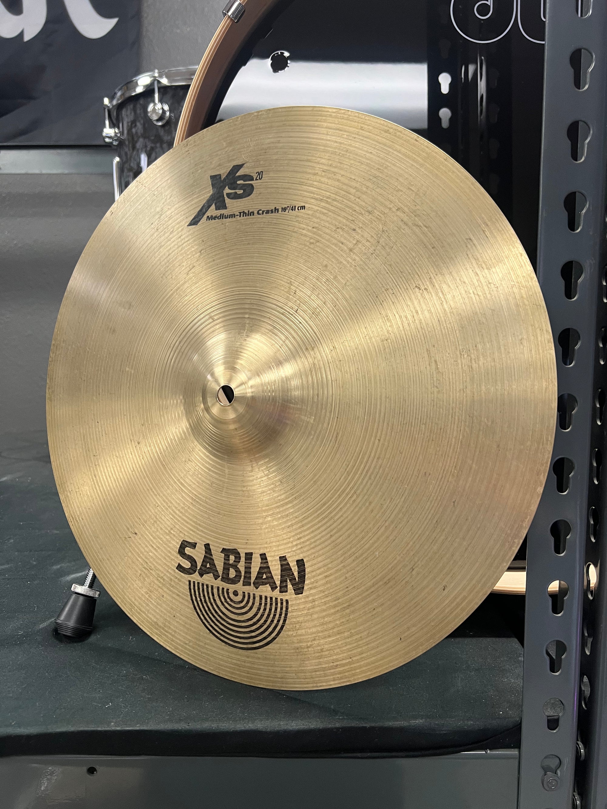 Sabian 16” XS20 Medium thin crash cymbal