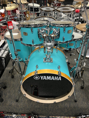 Yamaha Stage Custom Matte Surf Green 5pc Drum Set